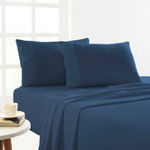 175 GSM Egyptian Cotton Flannelette Sheet Set Ink by Park Avenue