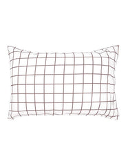Grid Boysenberry Flannelette Quilt Cover Set by Bambury