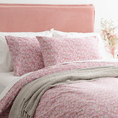 175 GSM Egyptian Cotton Flannelette Quilt Cover Set Ditty by Park Avenue
