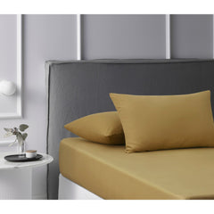 Terracotta Cotton Flannelette Sheet Set by Accessorize