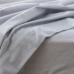 175 GSM Egyptian Cotton Flannelette Sheet Set Striped by Park Avenue