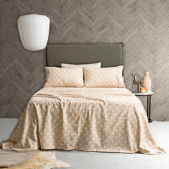 175 GSM Egyptian Cotton Flannelette Sheet Set by Park Avenue Ginko