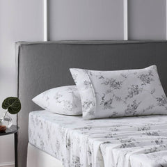 Rose Sylvan Flannelette Cotton Sheet Set by Accessorize