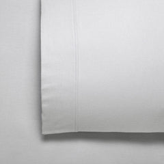 Fletcher Silver Flannelette Cotton Sheet Set by Bianca
