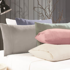 175 GSM Egyptian Cotton Flannelette Sheet Set Juniper by Park Avenue