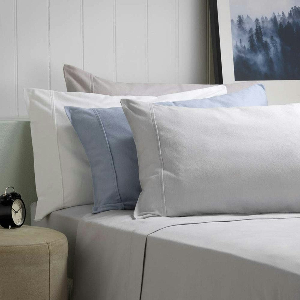 Fletcher Flannelette Cotton Sheet Set by Bianca